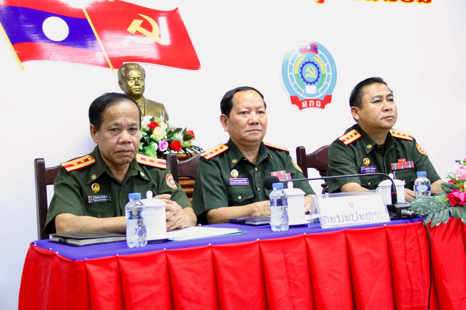 ສຳເລັດກອງປະຊຸມໃຫຍ່ ຄັ້ງທິ VI ຂອງກຳມະບານຮາກຖານໂຮງພິມກອງທັບ