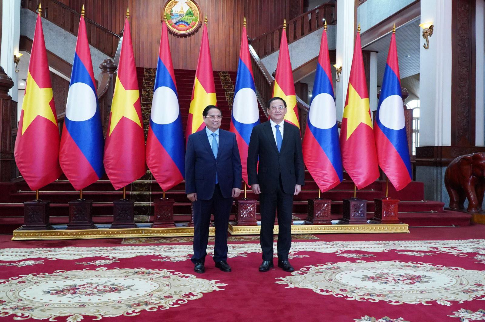 ສອງນາຍົກລັດຖະມົນຕີ ລາວ-ຫວຽດນາມ ພົບປະທີ່ ນະຄອນຫຼວງວຽງຈັນ